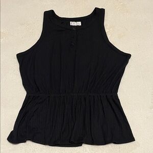 Maurice’s | Fancy Black Tank Top